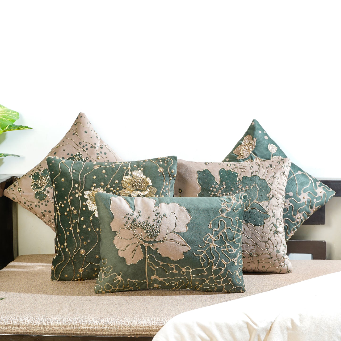 Gilded Garden cushion cover collection