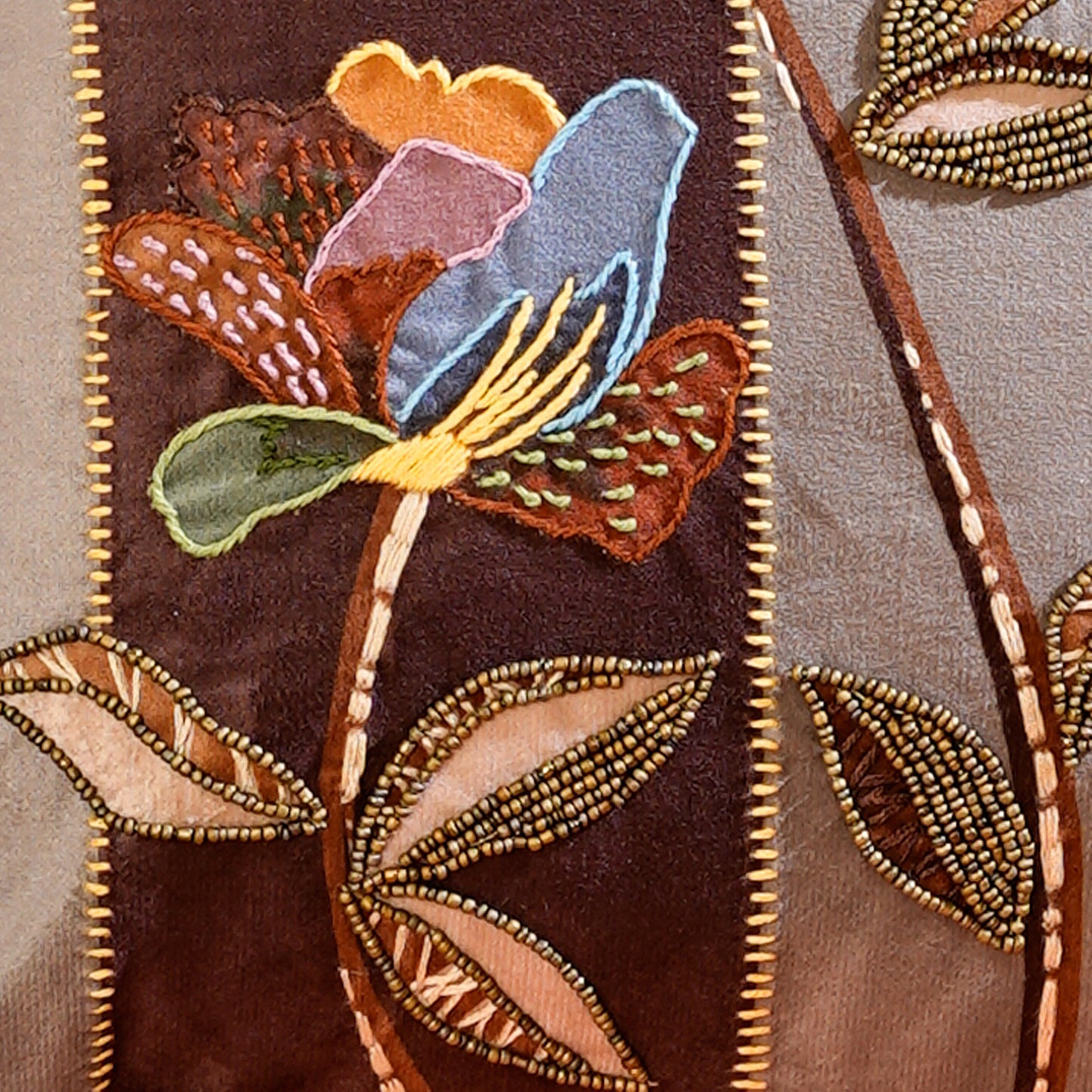 Infinite Petals velvet Cushion Cover 16x16 Inch