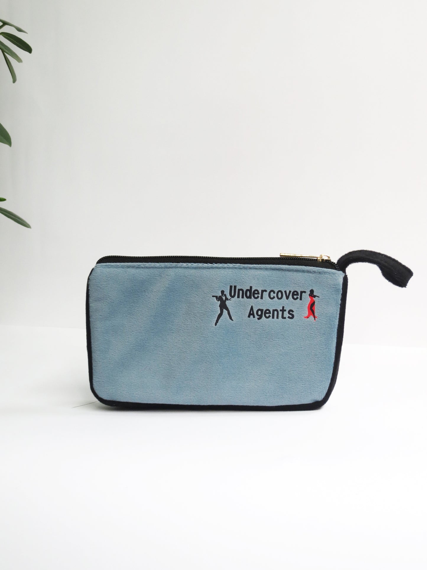Undercover Agents Velvet Pouch Set of 2 – Blue