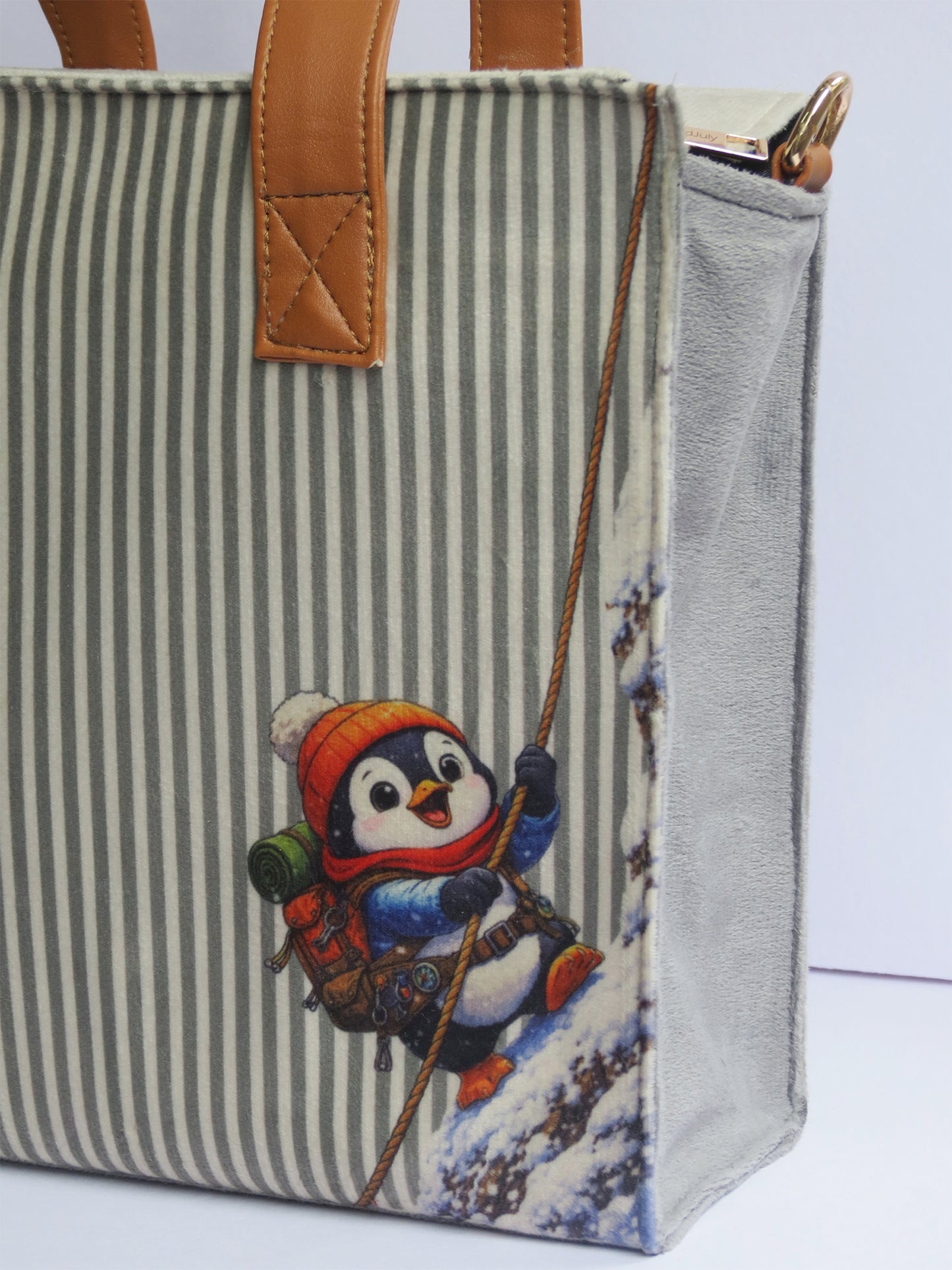 Printed Velvet Lunch Bag for Office Women & Men