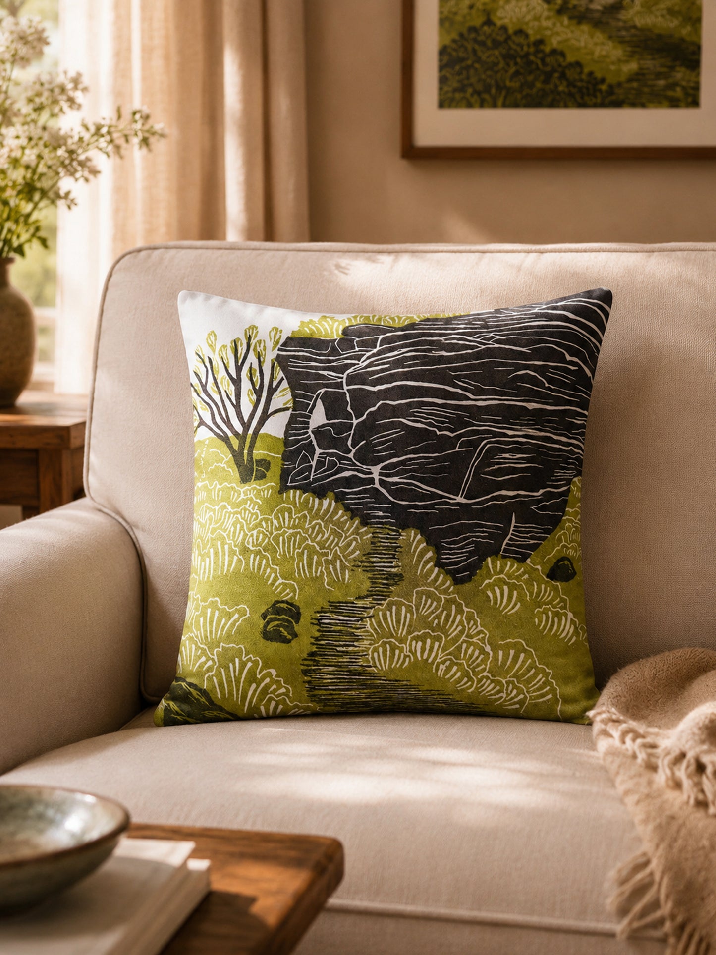 Nature Inspired Cushion Cover Set of 3 pcs