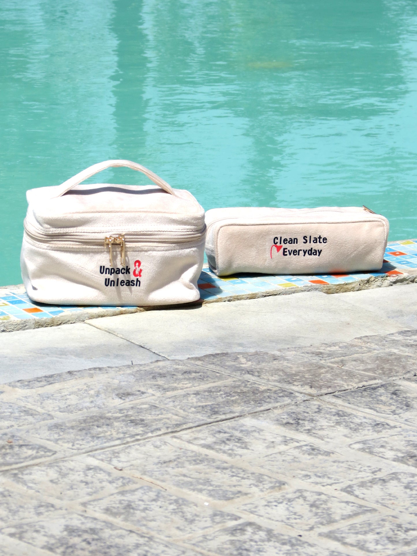 Marshmallow Travel pouch set of 4