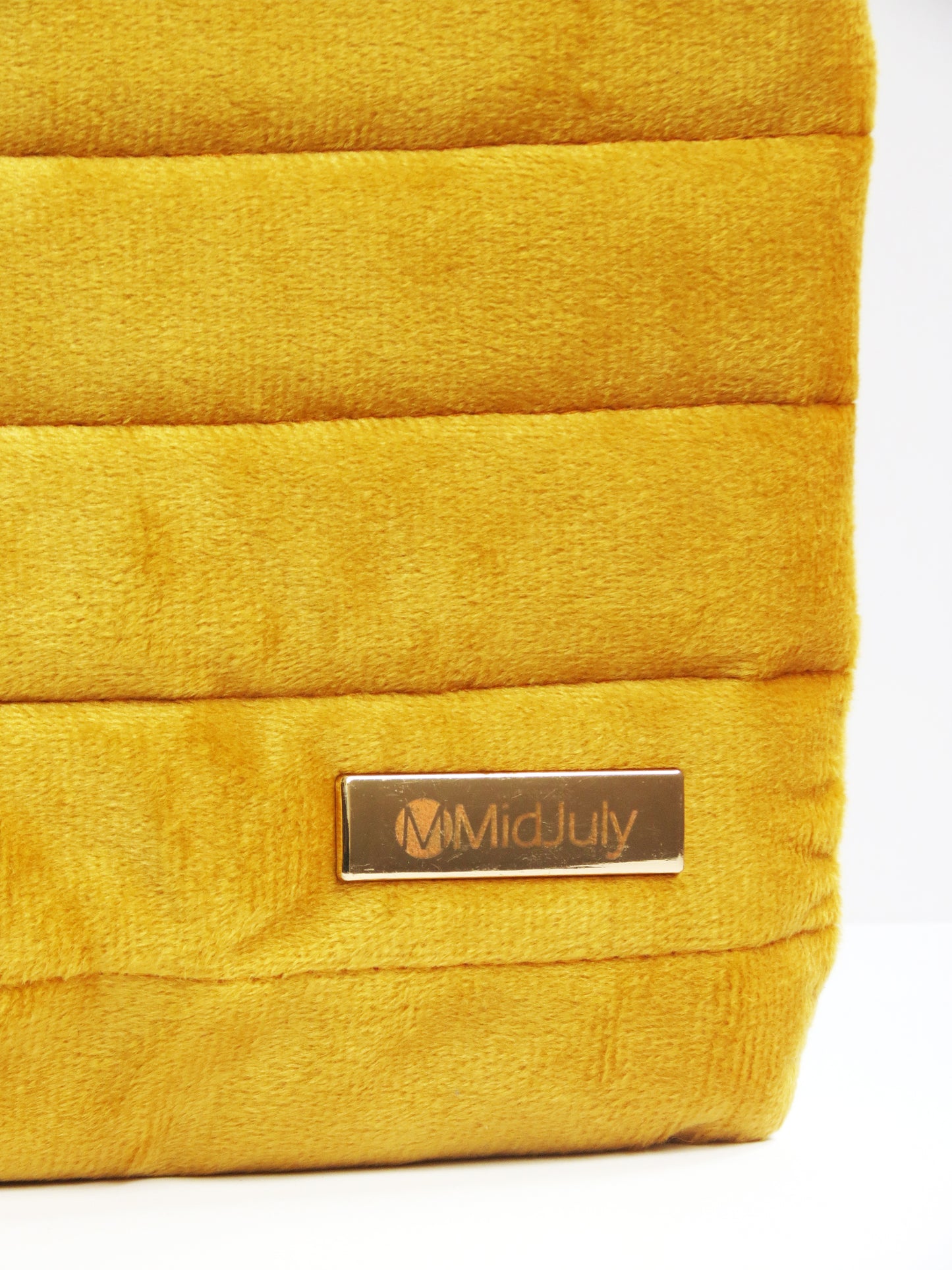 Velvet Laptop Sleeve – Yellow