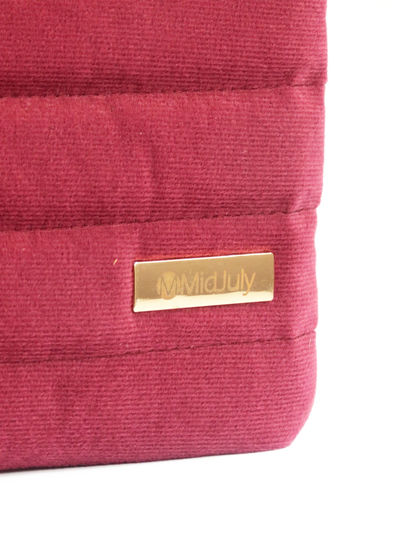 Velvet Laptop Sleeve – Maroon