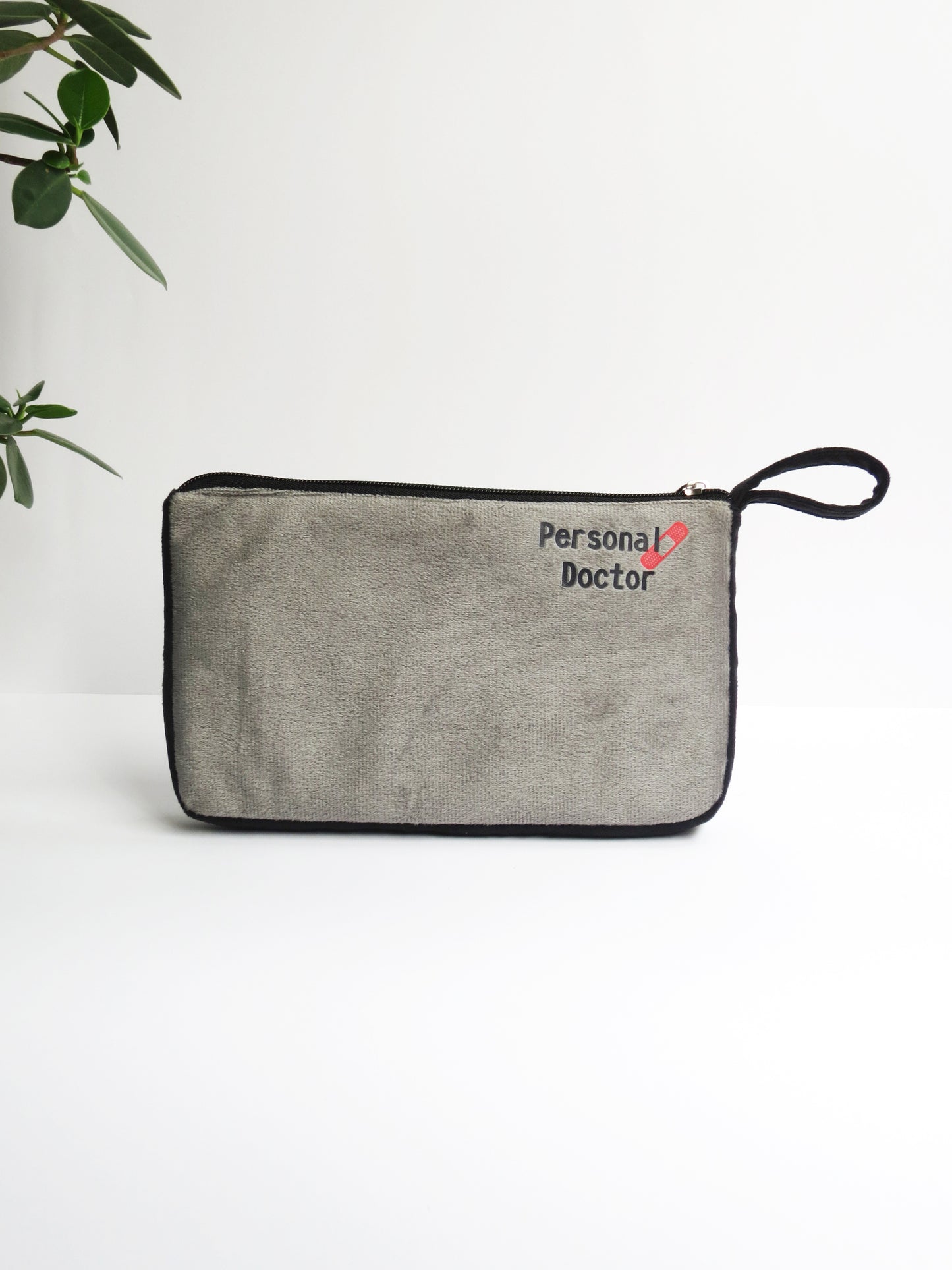 Undercover Agents Velvet Pouch Set of 2 – Grey