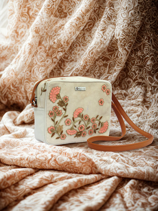 Blush Meadow Party Crossbody Bag