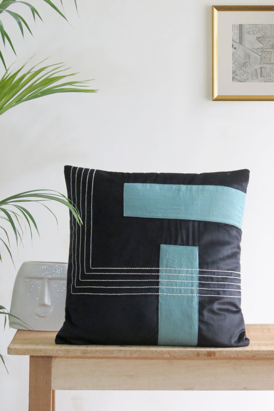 Dark Fantasy Black velvet cushion cover