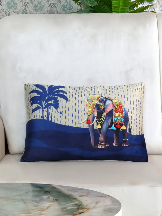 Gaja Utsav Embroidered Rectenguar cushion