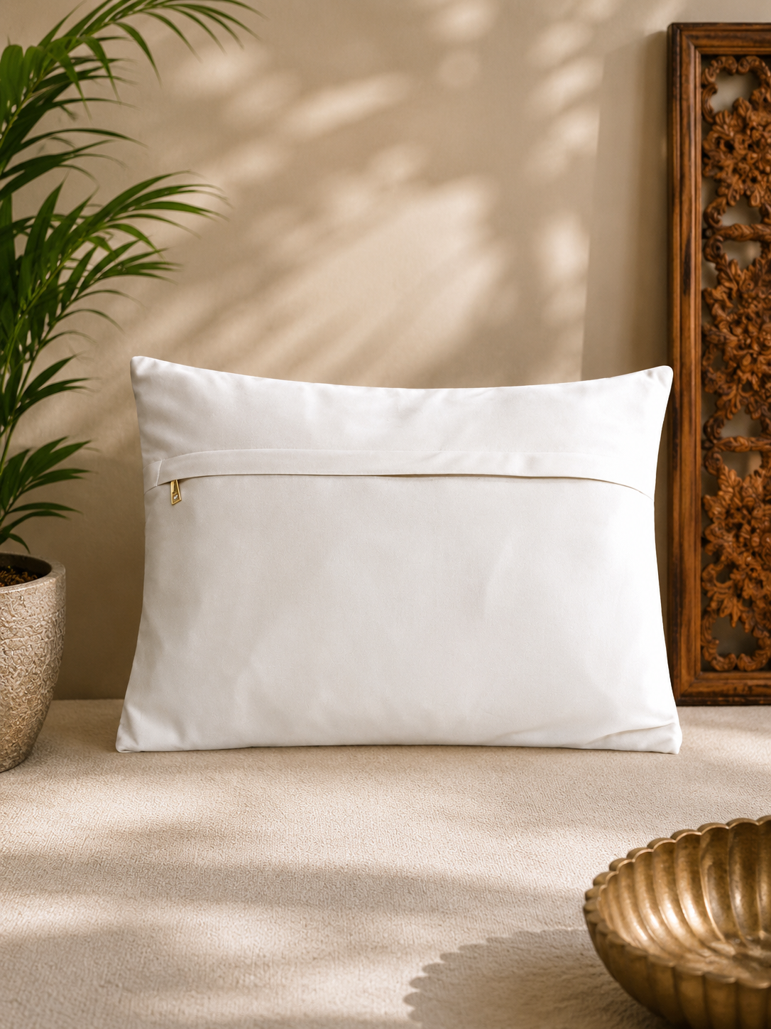 Pola Utsav Embroidered Cushion Cover Collection Set of 3 pcs