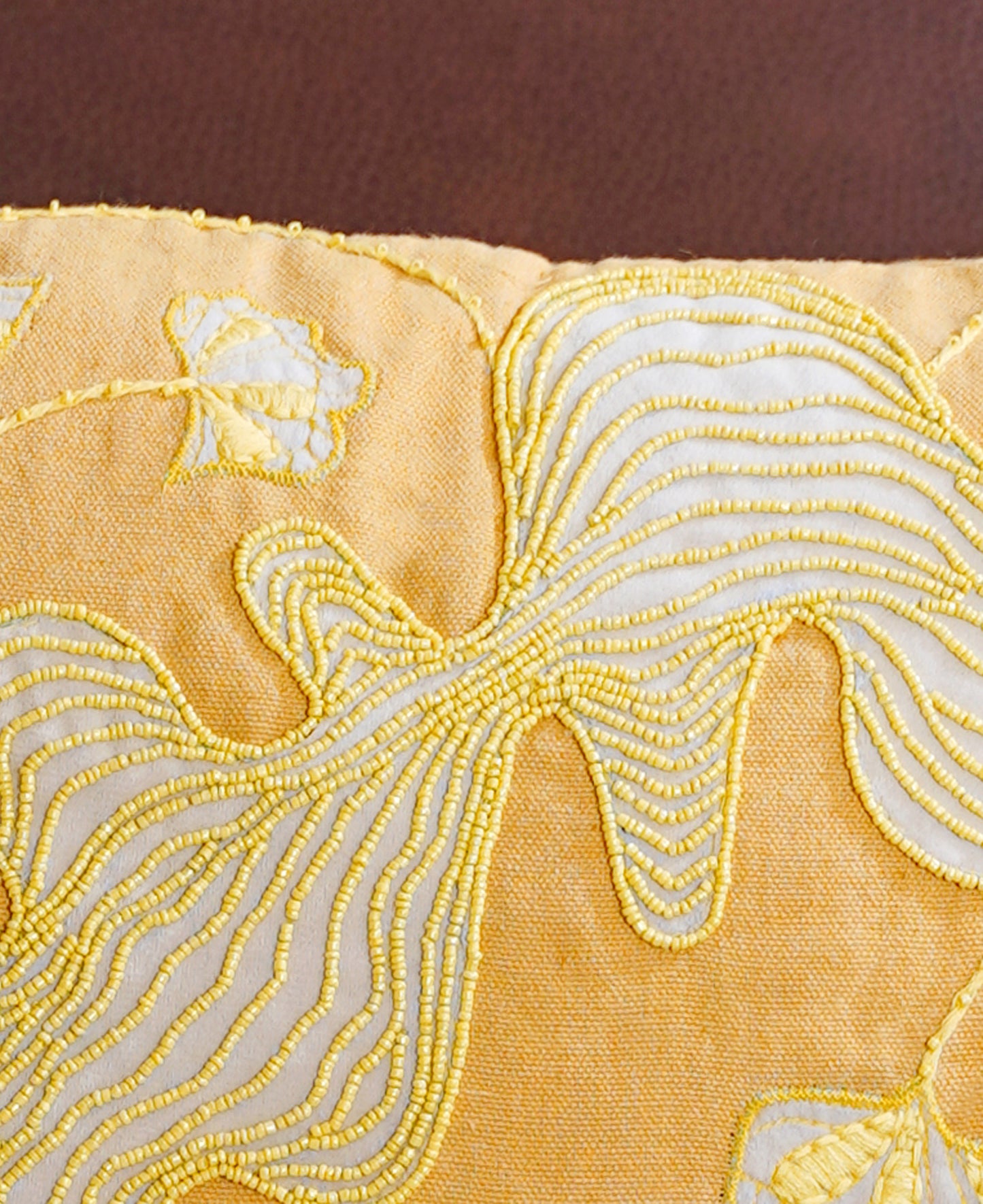 Yellow Premium Cotton Morning Floral Cushion Cover 3 pcs set