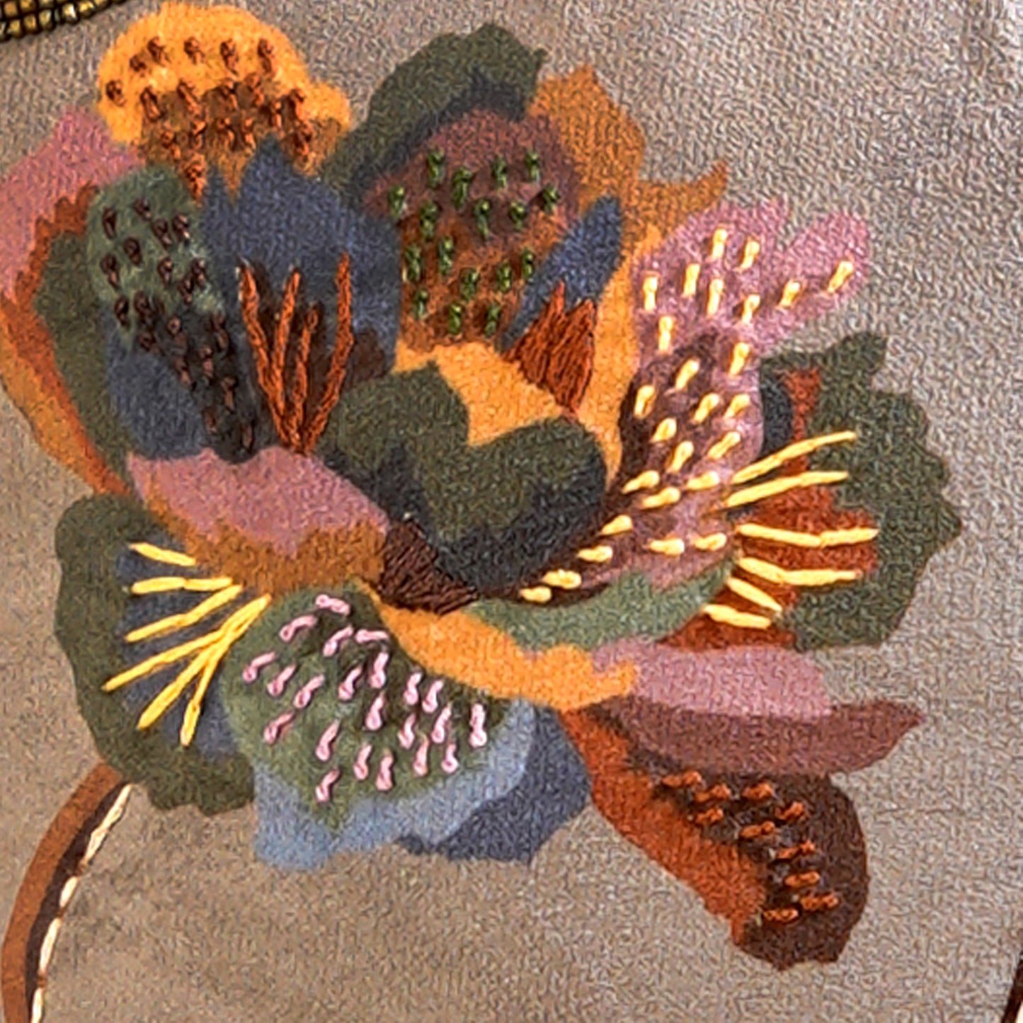 Infinite Petals velvet Cushion Cover 16x16 Inch