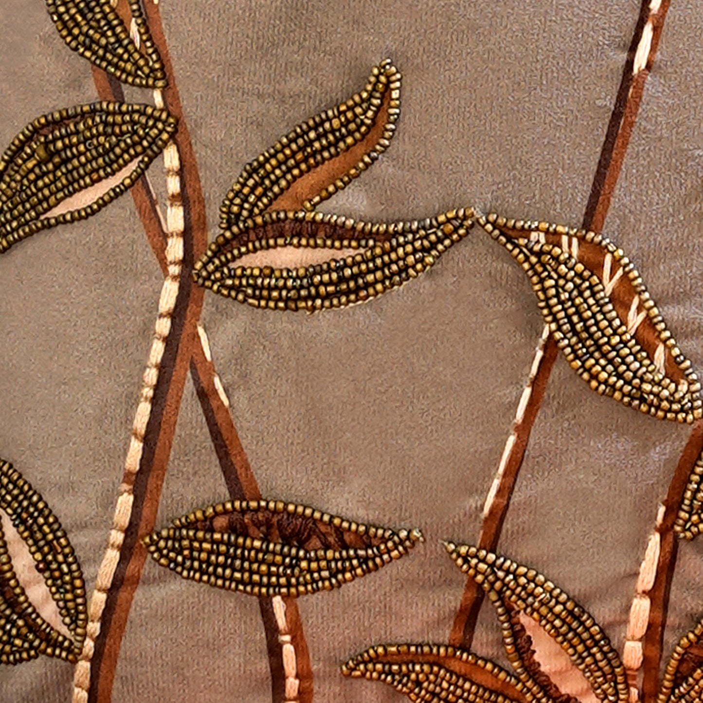 Infinite Petals velvet Cushion Cover 16x16 Inch