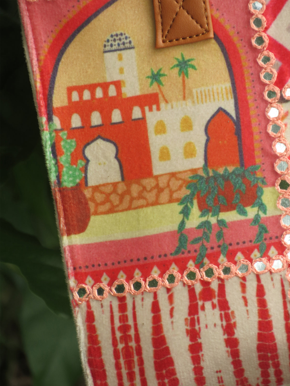 Bohemian Patchwork Lunch Bag for Office Women