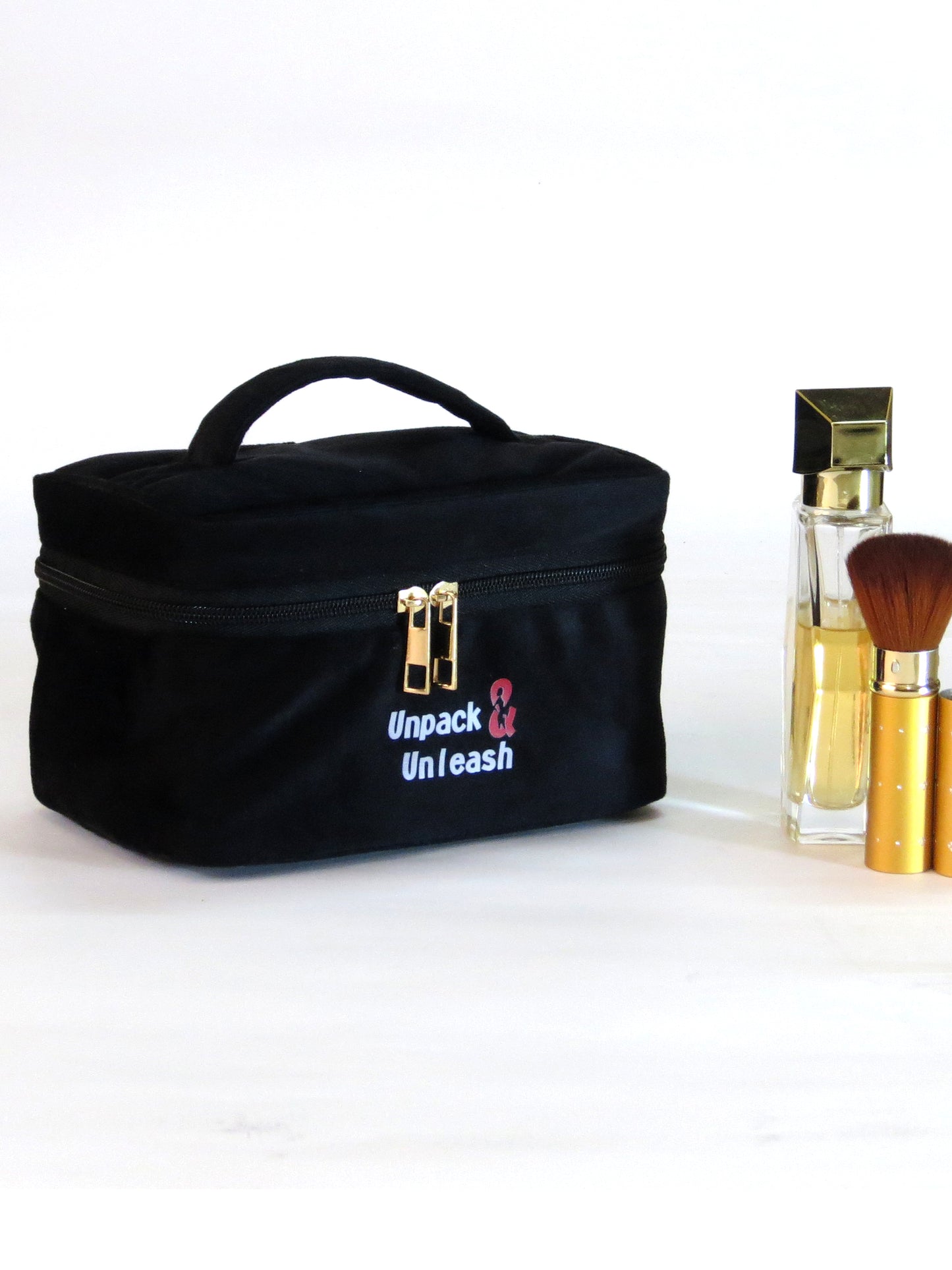 Black Currant Travel Vanity Bag Make up pouch