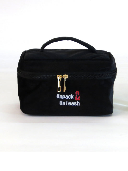 Black Currant Travel Vanity Bag Make up pouch