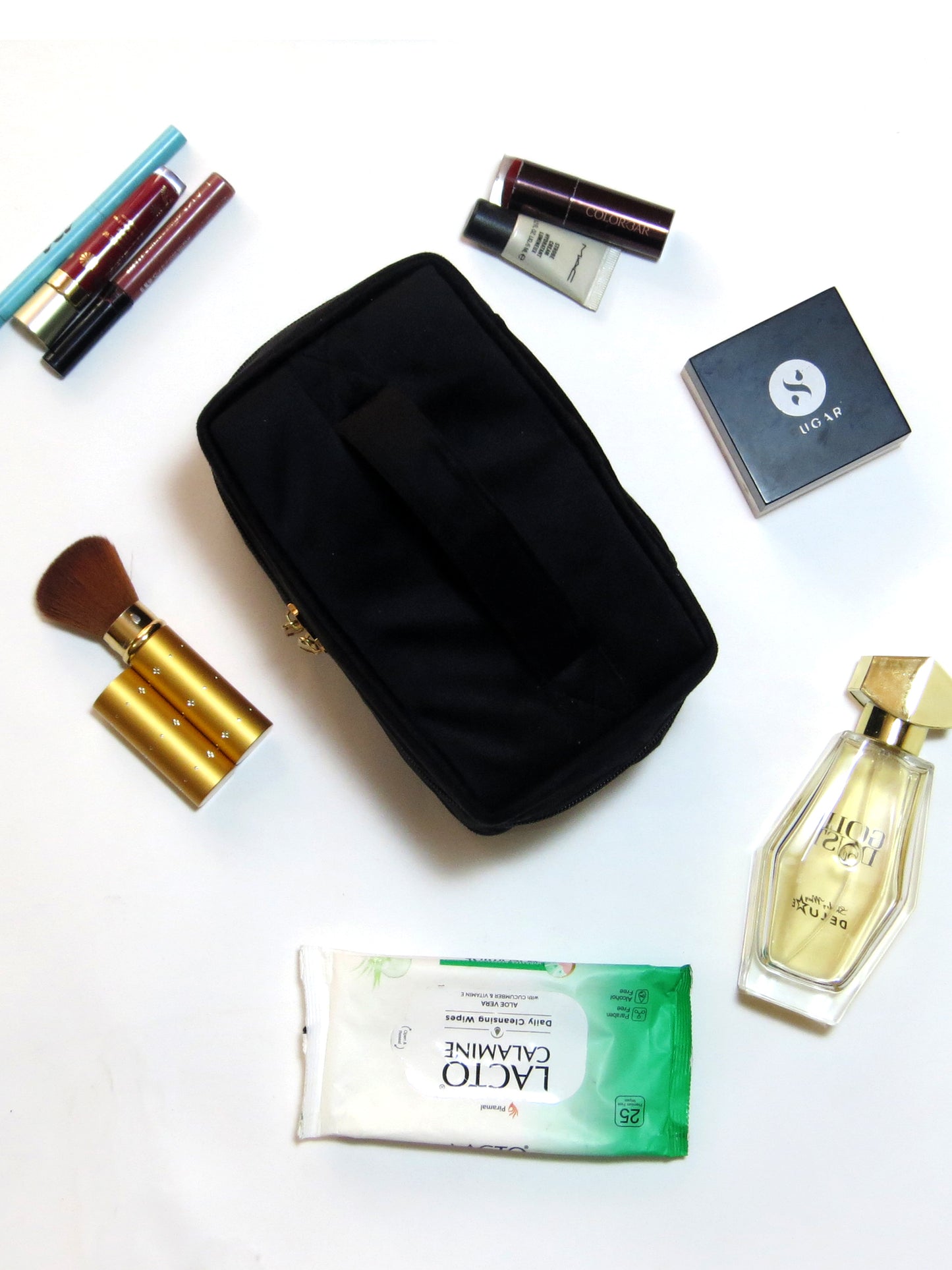 Black Currant Travel Vanity Bag Make up pouch